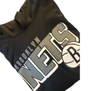NBA Brooklyn Nets Outerstuff Youth XL 18/20 Hoodie Black Basketball 9K2B7FHSK
